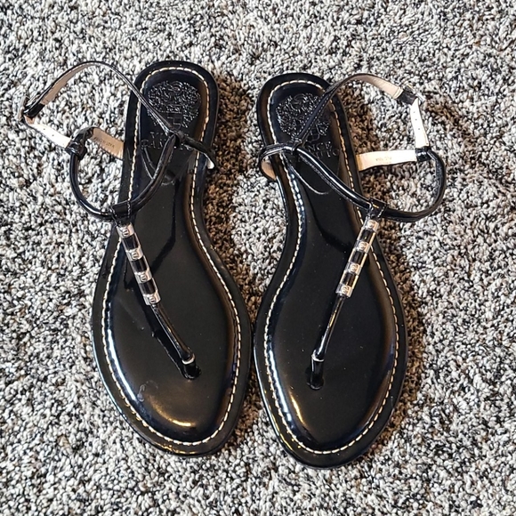 Vince Camuto Faux Leather Sandals - Picture 2 of 4